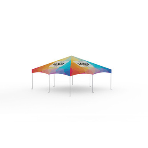 20' x 20' Master Series Frame Tent Full Digital Print, Complete 20' x 20' Master Series Frame Tent Full Digital Print, Complete