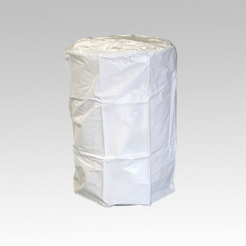 White 55 Gal Pull Over Cover White 55 Gal Pull Over Cover