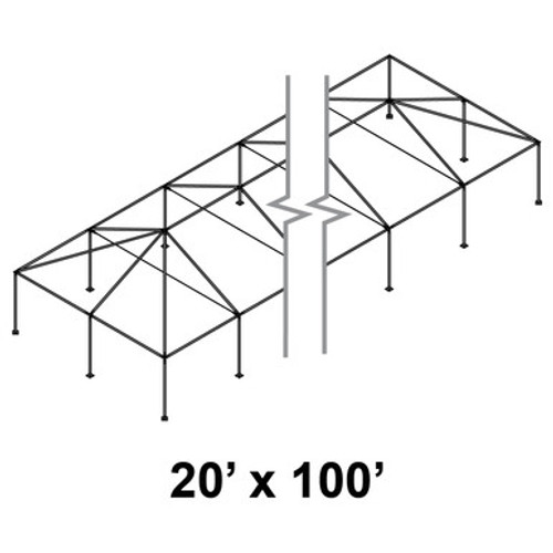 20' x 100' Classic Series Frame 20' x 100' Classic Series Frame