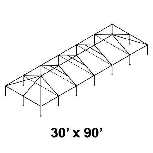 30' x 90' Classic Series Frame