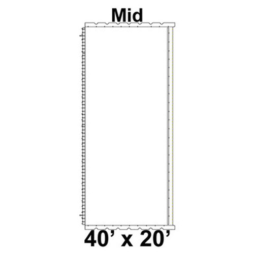 40' x 20' Classic Frame Tent Top, Mid Section-product-main_image -product-main_image