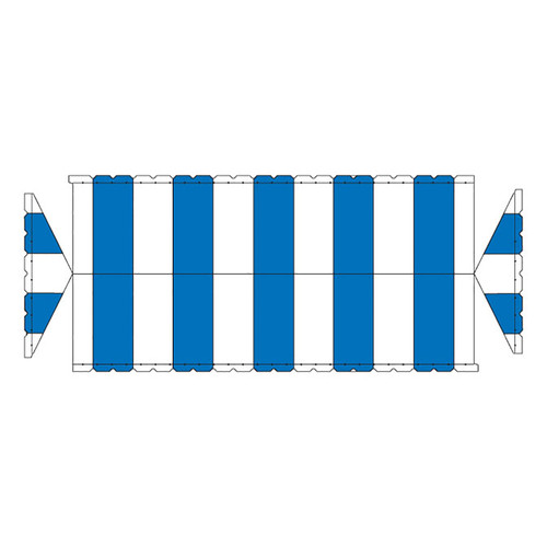 20' x 50' Classic Gable Frame Tent, 1 Piece, 16 oz. Ratchet Top 20' x 50' Classic Gable Frame Tent, 1 Piece, 16 oz. Ratchet Top