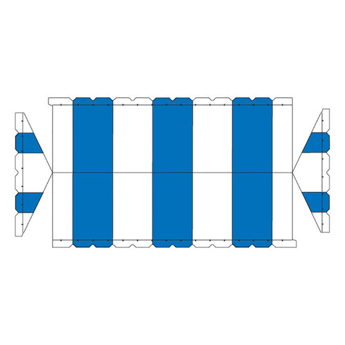 15' x 30' Classic Gable Frame Tent, 1 Piece, 16 oz. Ratchet Top