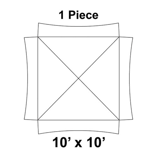 10' x 10' Master Frame Tent, 1 Piece, 16 oz. Ratchet Top Replacement 10' x 10' Master Frame Tent, 1 Piece, 16 oz. Ratchet Top Replacement