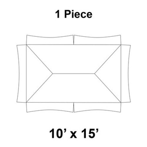10' x 15' Master Frame Tent, 1 Piece, 16 oz. Ratchet Top Replacement-product-main_image -product-main_image
