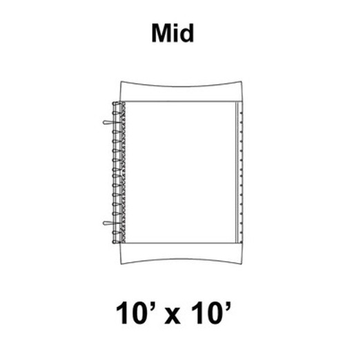 10' x 10' Master Frame Tent Top, Mid Section-product-main_image -product-main_image