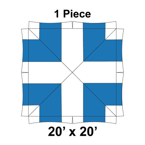 20' x 20' Master Frame Tent, 1 Piece, 16 oz. Ratchet Top 20' x 20' Master Frame Tent, 1 Piece, 16 oz. Ratchet Top