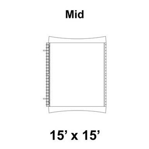 15' x 15' Master Frame Tent Top, Mid Section 15' x 15' Master Frame Tent Top, Mid Section