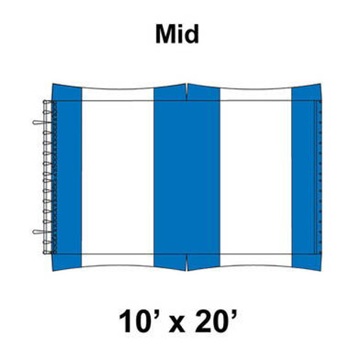 10' x 20' Master Frame Tent Top, Mid Section 10' x 20' Master Frame Tent Top, Mid Section