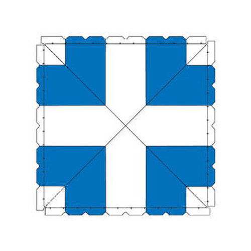 20' x 20' Classic Pole Tent, 1 Piece, 16 oz. Ratchet Top 20' x 20' Classic Pole Tent, 1 Piece, 16 oz. Ratchet Top