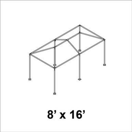 8' x 16' Classic Series Frame-product-main_image -product-main_image