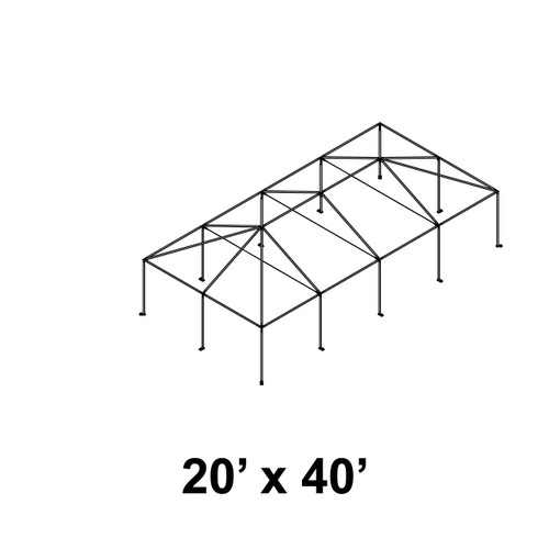 20' x 40' Master Series High Peak Frame