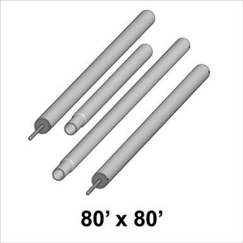 80' x 80' Classic Series Pole Kit 80' x 80' Classic Series Pole Kit