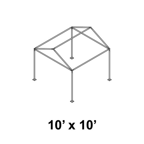 10' x 10' Gable Series Frame 10' x 10' Gable Series Frame