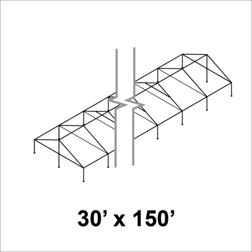 30' x 150' Gable Series Frame