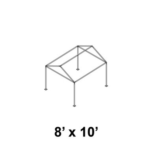 8' x 10' Gable Series Frame-product-main_image -product-main_image