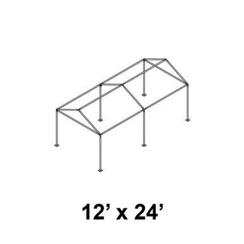 12' x 24' Gable Series Frame 12' x 24' Gable Series Frame