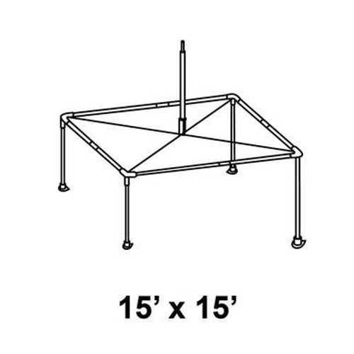 15' x 15' Pinnacle High Peak Cross Cable Kit 15' x 15' Pinnacle High Peak Cross Cable Kit