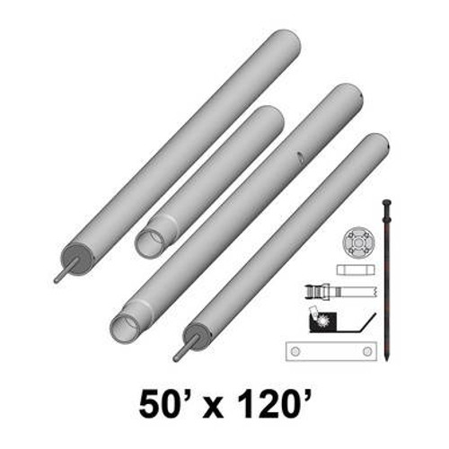 50' x 120' Premiere II Series High Peak Pole Kit-product-main_image -product-main_image