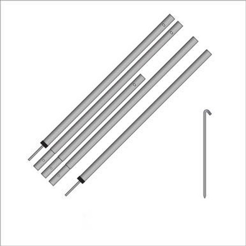 20' x 20' Presto Series Pole Canopy Kit 20' x 20' Presto Series Pole Canopy Kit