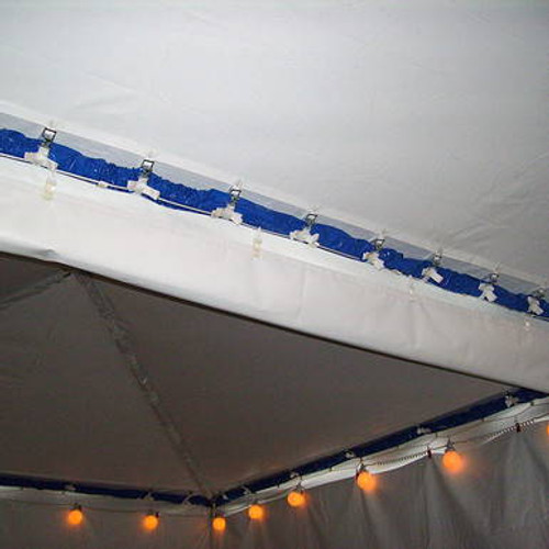 10' - White Vinyl Water Gutter 10' - White Vinyl Water Gutter