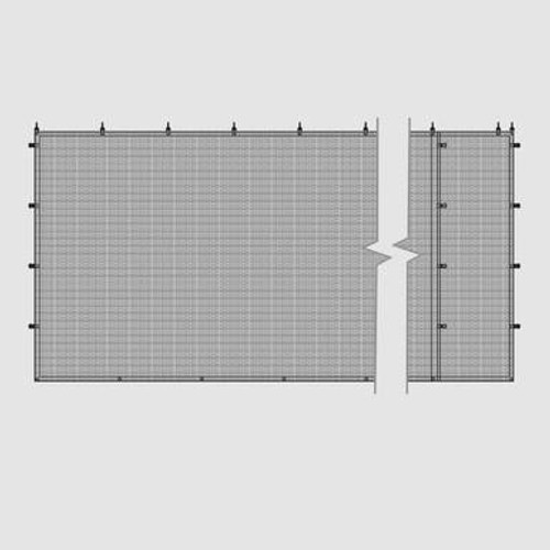 8' x 15' Black Mesh Sidewall-product-main_image -product-main_image