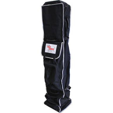 Celina Replacement Fast Shade Roller Bags, black fabric roller bag with white piping for shade roller replacement.