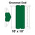 10' x 10' Gable Frame Tent Grommet End, 16 oz. Ratchet Top, White and Forest Green 10' x 10' Gable Frame Tent Grommet End, 16 oz. Ratchet Top, White and Forest Green