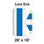 20' x 10' Gable Tent Lace End, 16 oz. Ratchet Top, White and Blue 20' x 10' Gable Tent Lace End, 16 oz. Ratchet Top, White and Blue