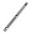 24-inch Stake Bar, metal stake bar with three evenly spaced holes for fencing installation or marking.