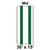 30' x 15' Classic Series Frame Tent Mid with 16 oz. Ratchet Top, white and forest green colors, showing a diagram of the tent's frame and cover.