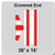 30' x 15' Gable Frame Tent Grommet End, 16 oz. Ratchet Top, White and Red, featuring grommet ends and a durable ratchet top for secure setup.