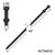 42" x 1" Double Head Tent Stake, product image showing a metal tent stake with a flat head and pointed tip, designed for securing tents.