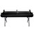 Black table depth extensions add an overall depth of 6.5" to accommodate long-neck bottles.