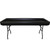 Blk. Fill 'N Chill Party Table, a black portable serving and chilling table with foldable legs for convenient setup at parties and events.