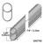7'8" - Aluminum Double Tube, technical diagram showing the dimensions and structure of the aluminum double tube, with detailed measurements.