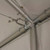 3/16" x 6' Frame Tent Cable with Carabiners, installation on a support structure for securing a tent.