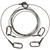 4 Point Cable Assembly for 20' Wide, steel wire cables with hooks and carabiners for secure attachment.