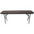 Celina Tent 6' Laminate Training Table, black rectangular table with foldable metal legs for classroom or training room use.