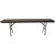 Celina Tent 8' Laminate Training Table, black rectangular table with foldable legs for training and conference room use.