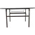 Celina Tent 60'' Round Laminate Table, image of a black folding round table with a laminate surface and metal legs.