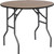 Celina Tent 36 inch Round Wood Table, collapsible outdoor table with wooden top and metal legs for versatile use