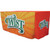 6' Fitted Full Dye-Sublimation, vibrant rectangular table cover with the 'Nature's Twist' logo and colorful sunburst design.