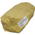 6' x 6' x 6' Coil Tarp, yellow coiled tarp wrapped in protective paper with label indicating size and color.