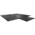 24' x 27' Lumber Tarp, 1 Flap, black polyethylene tarp with reinforced edges and grommets for heavy-duty outdoor protection and covering lumber or construction materials.