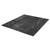 16' x 24' Steel Tarp, large black heavy-duty cover with reinforced edges and grommets for protection against weather elements.