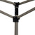 10'x20' Steel Folding Frame, close-up of the durable metal frame with joint connections for assembly.