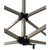 10'x10' Steel Folding Frame, close-up of the metal frame with adjustable support legs and hinge joints for easy setup and storage.