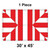 30' x 45' Classic Series Frame Tent, 1 Piece, 16 oz. Ratchet Top, White and Red, with a striped pattern and reinforced corners for outdoor events.