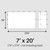 7' x 20' White Royalty Sidewall 7' x 20' White Royalty Sidewall